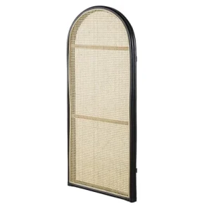 Maisons Du Monde Tête De Lit Professionnelle 60×140 Modulable Cannage En Rotin Noir Et Beige Protections acheteurs 9