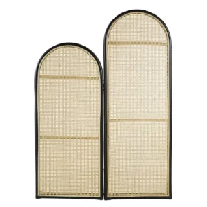 Maisons Du Monde Tête De Lit Professionnelle 60×140 Modulable Cannage En Rotin Noir Et Beige Protections acheteurs 13